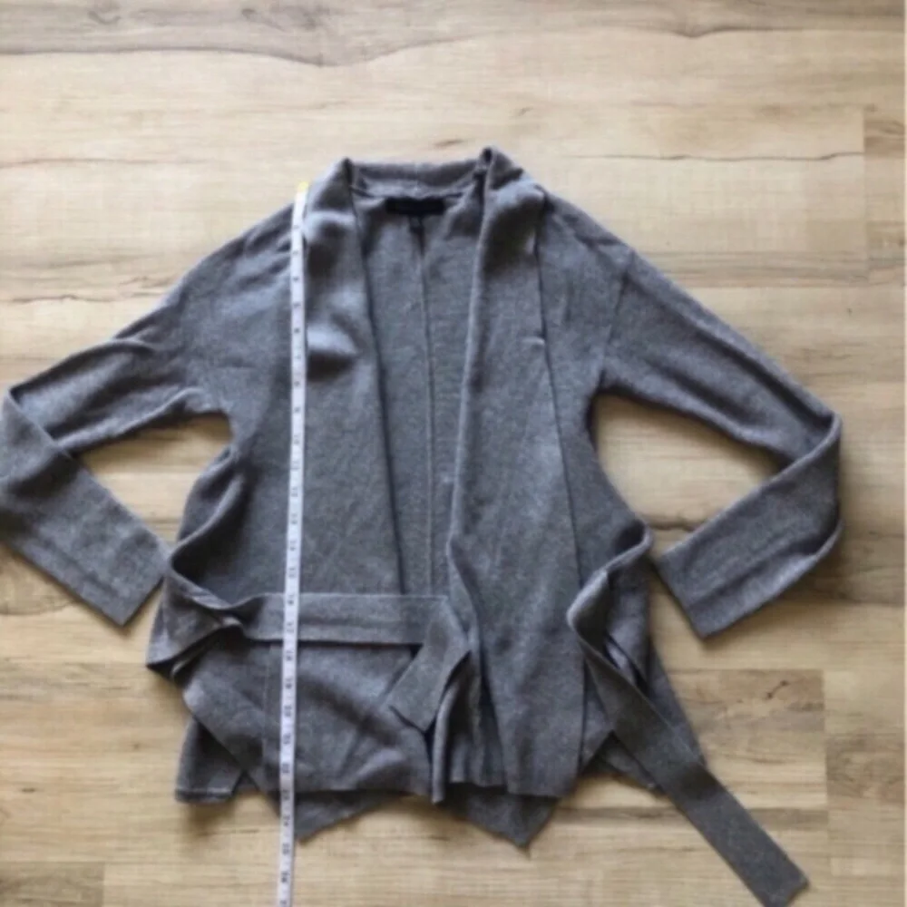 Banana Republic Women's Gray Draped Cardigan - Picture 6 of 7